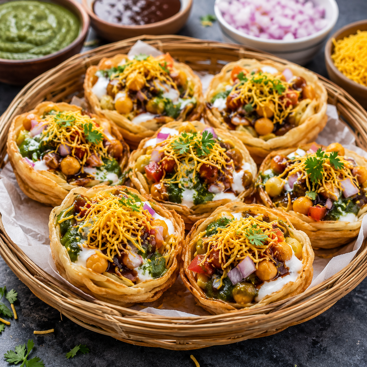Lacha Tokri Chaat