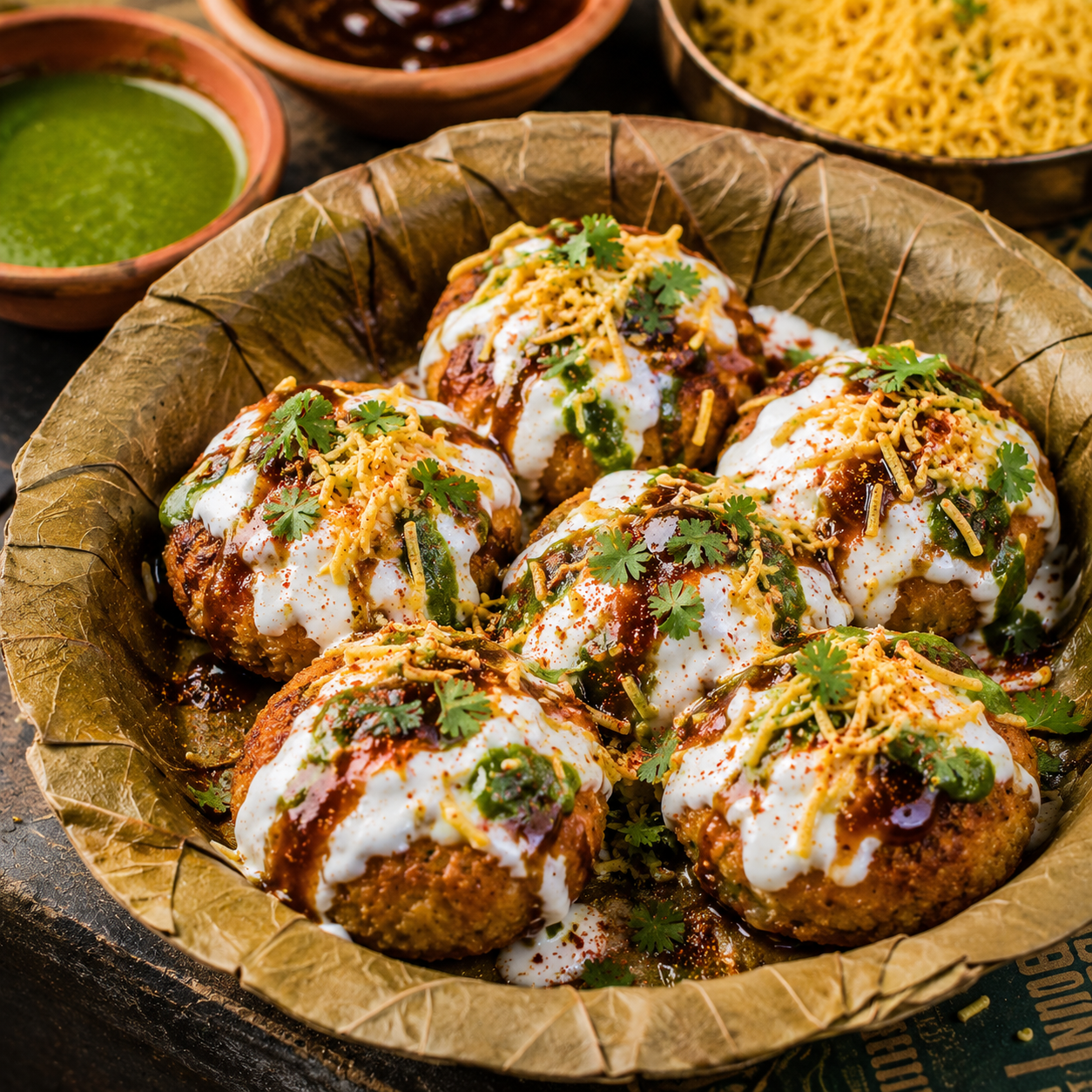 Aloo Matar Paneer Tikki